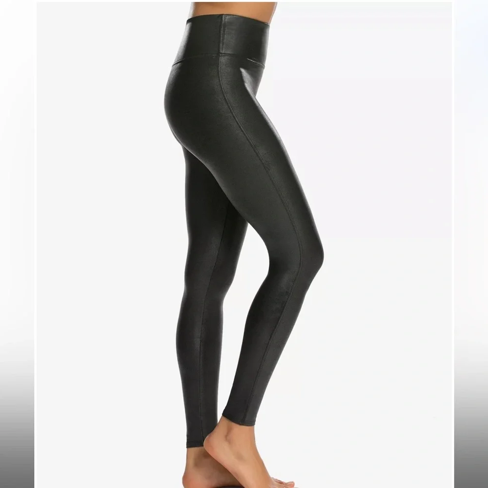 NWT Spanx faux leather leggings - Picture 3 of 7